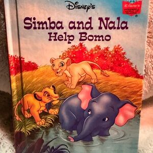 Disney's Simba and Nala Adventure Book VINTAGE 1995
